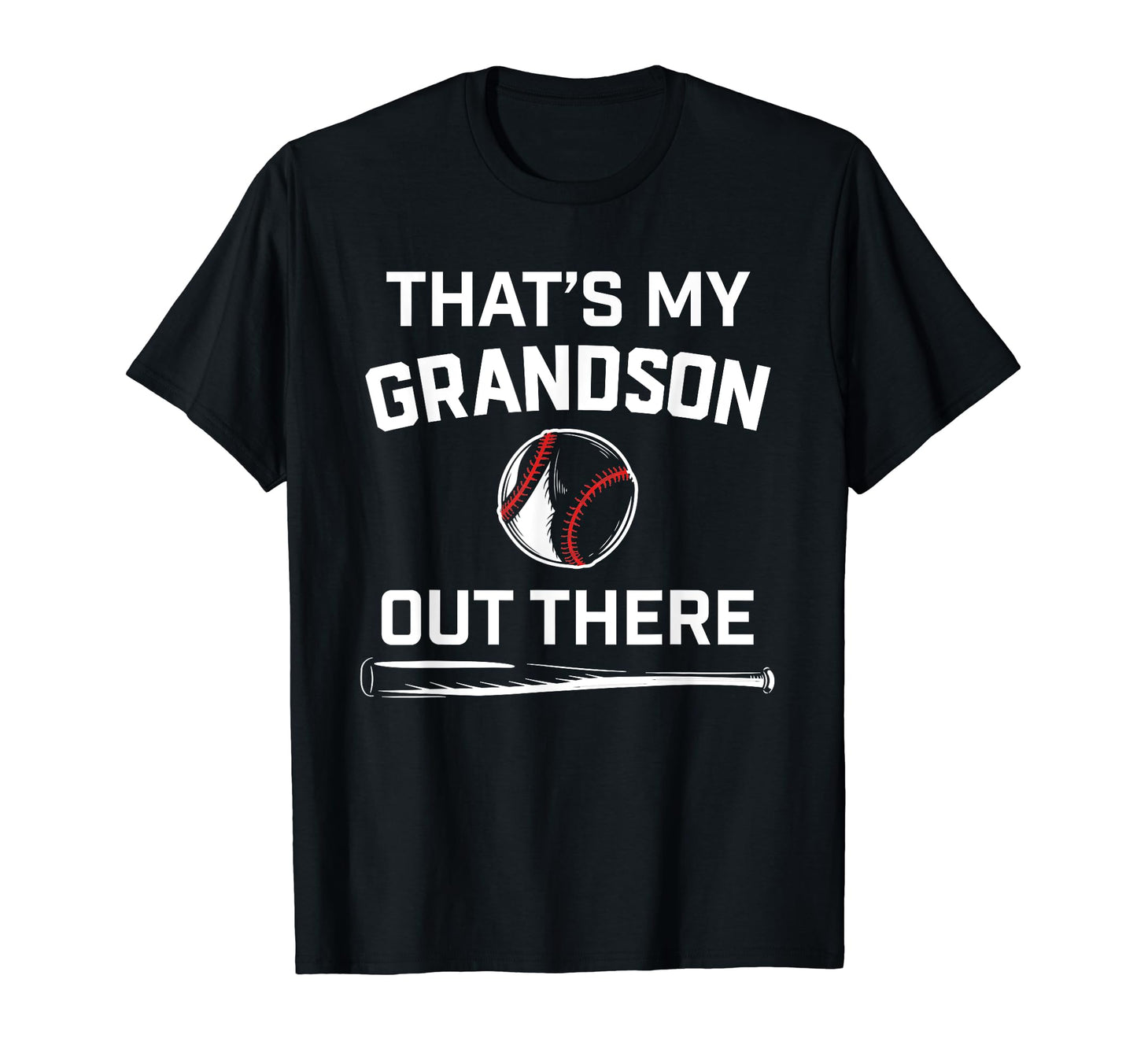 Baseball Grandma And Grandpa Proud T-Shirt - Fun Novelty Design for Adults - T-Shirt, Sweatshirt, Hoodie