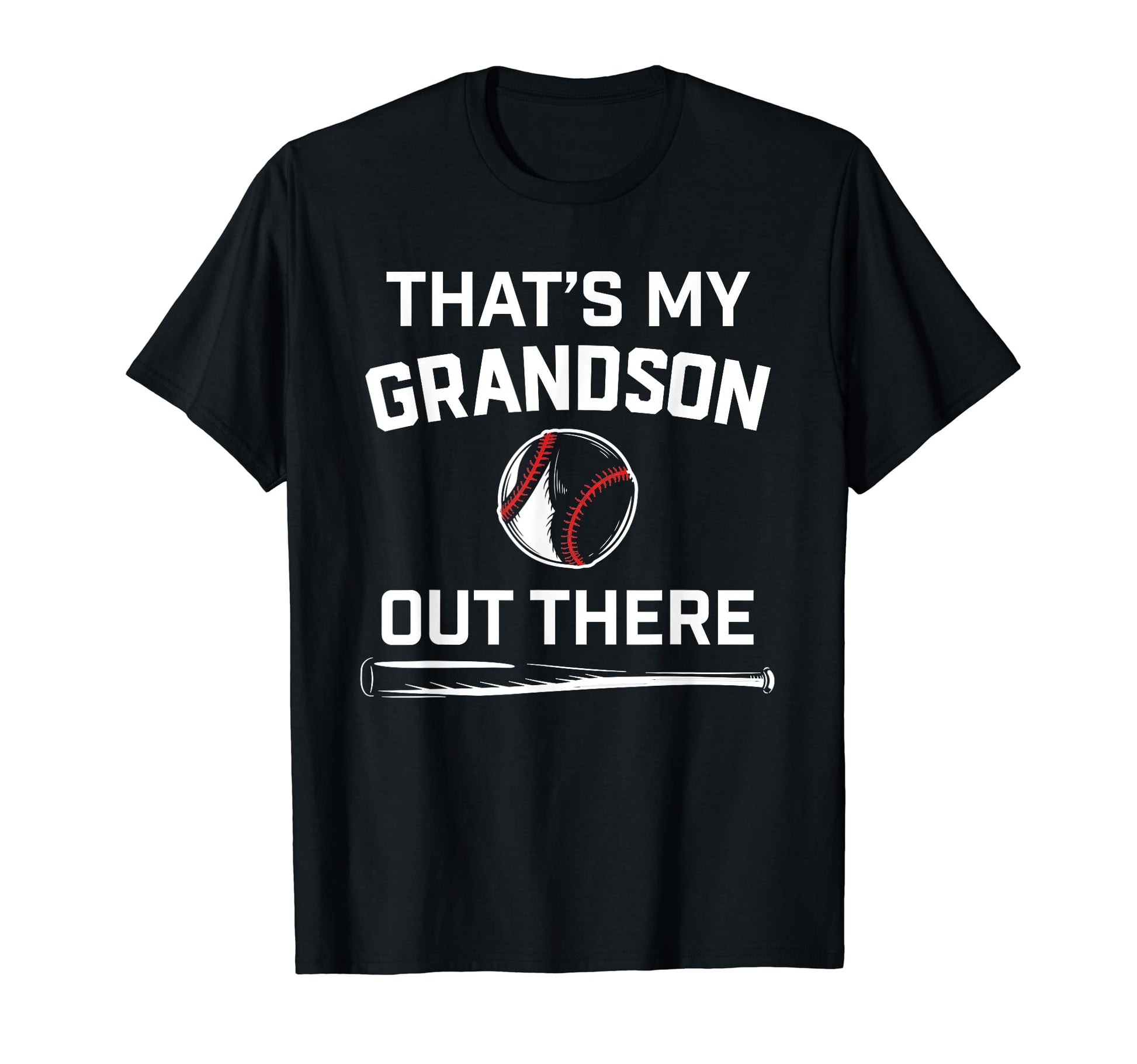 Baseball Grandma And Grandpa Proud T-Shirt - Fun Novelty Design for Adults - T-Shirt, Sweatshirt, Hoodie