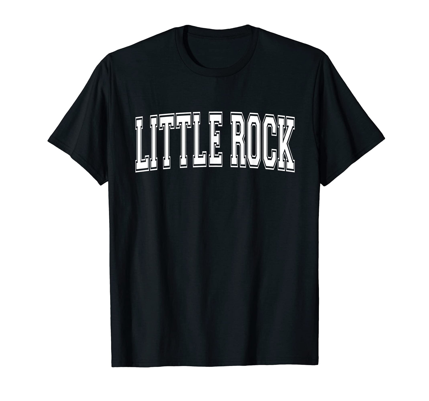 Little Rock Ar Arkansas Usa Sports Varsity T-Shirt - Graphic Print Unisex - T-Shirt, Sweatshirt, Hoodie