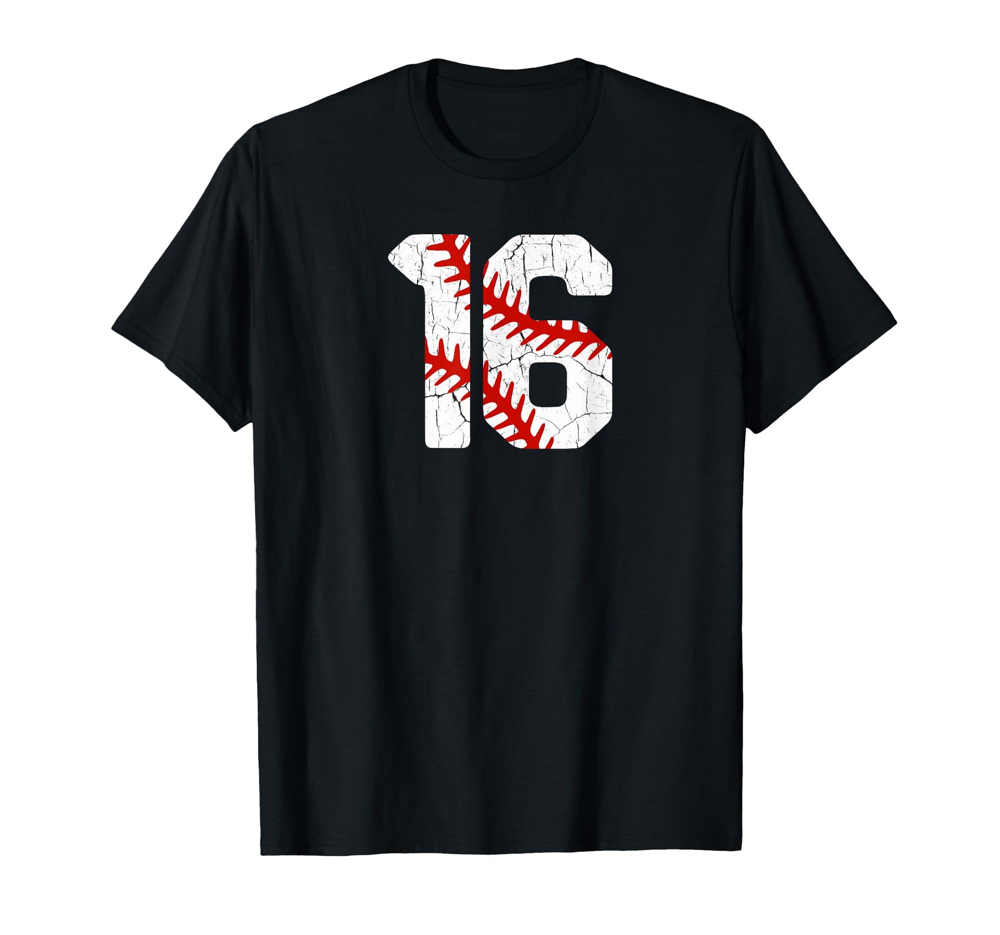 Baseball Player Jersey Number 16 16 T-Shirt - Aesthetic Graphic Men Women - T-Shirt, Sweatshirt, Hoodie