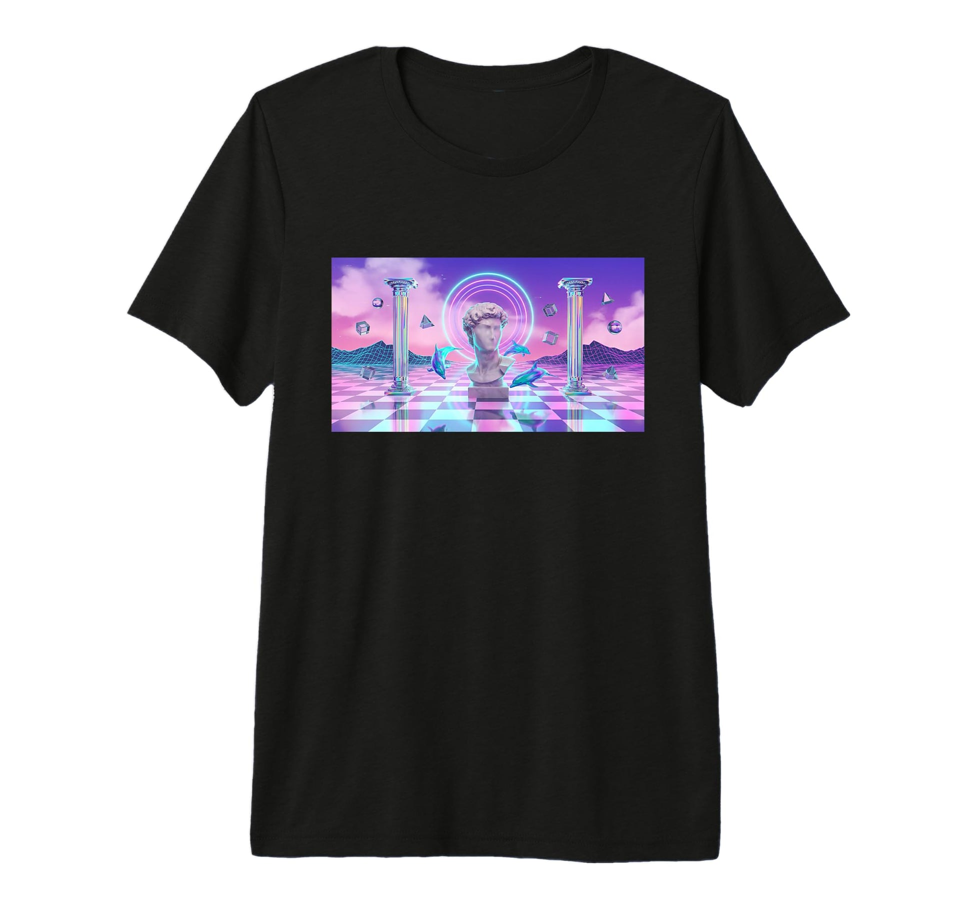 Vaporwave Aesthetic Trippy Vapor T-Shirt - Aesthetic Graphic Men Women - T-Shirt, Sweatshirt, Hoodie
