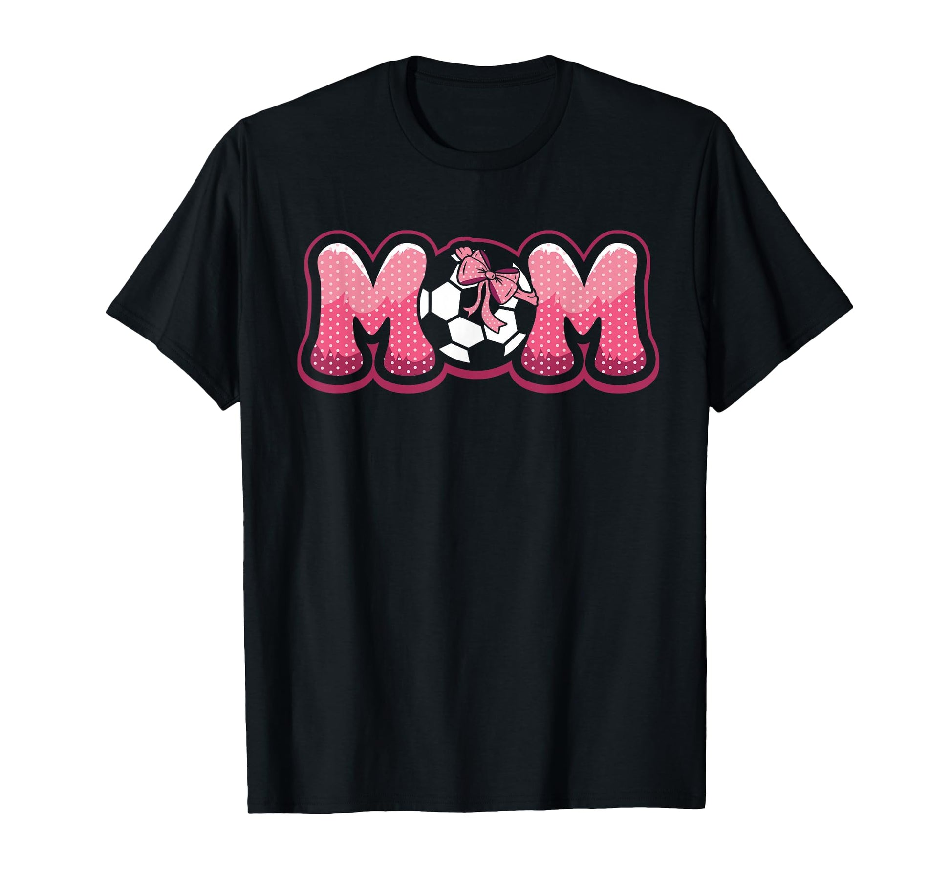 Soccer Mom Coquette Bow Game Day T-Shirt - Casual Everyday Wear Men Women - T-Shirt, Sweatshirt, Hoodie