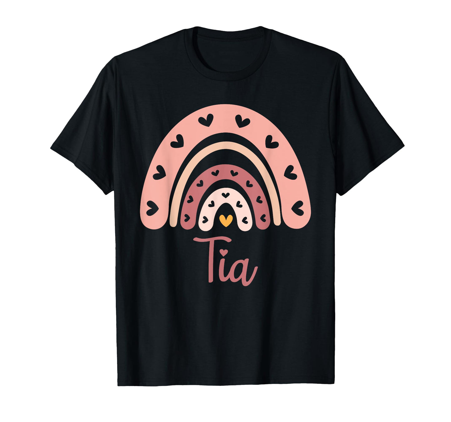 Tia Birthday Rainbow Boho Tia T-Shirt - Aesthetic Graphic Men Women - T-Shirt, Sweatshirt, Hoodie