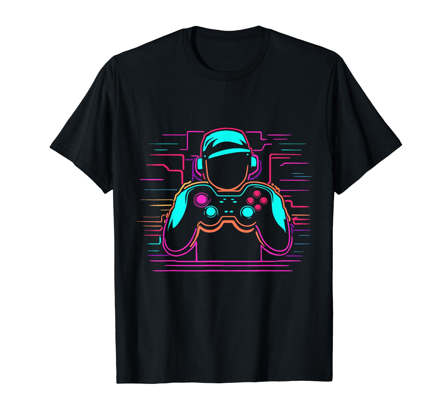Gamer Vaporwave Aesthetic Video Game T-Shirt - Graphic Print Unisex - T-Shirt, Sweatshirt, Hoodie