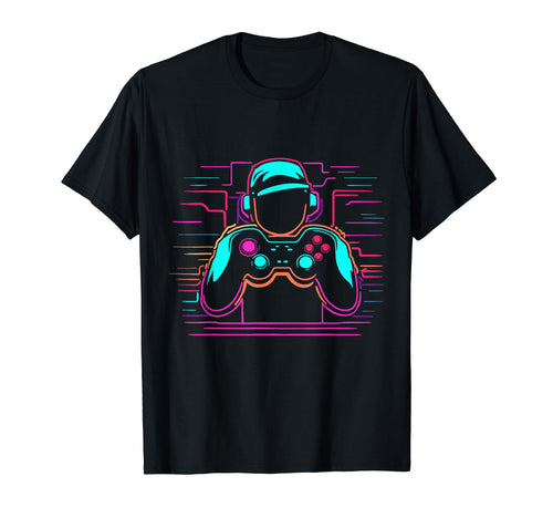 Gamer Vaporwave Aesthetic Video Game T-Shirt - Graphic Print Unisex - T-Shirt, Sweatshirt, Hoodie