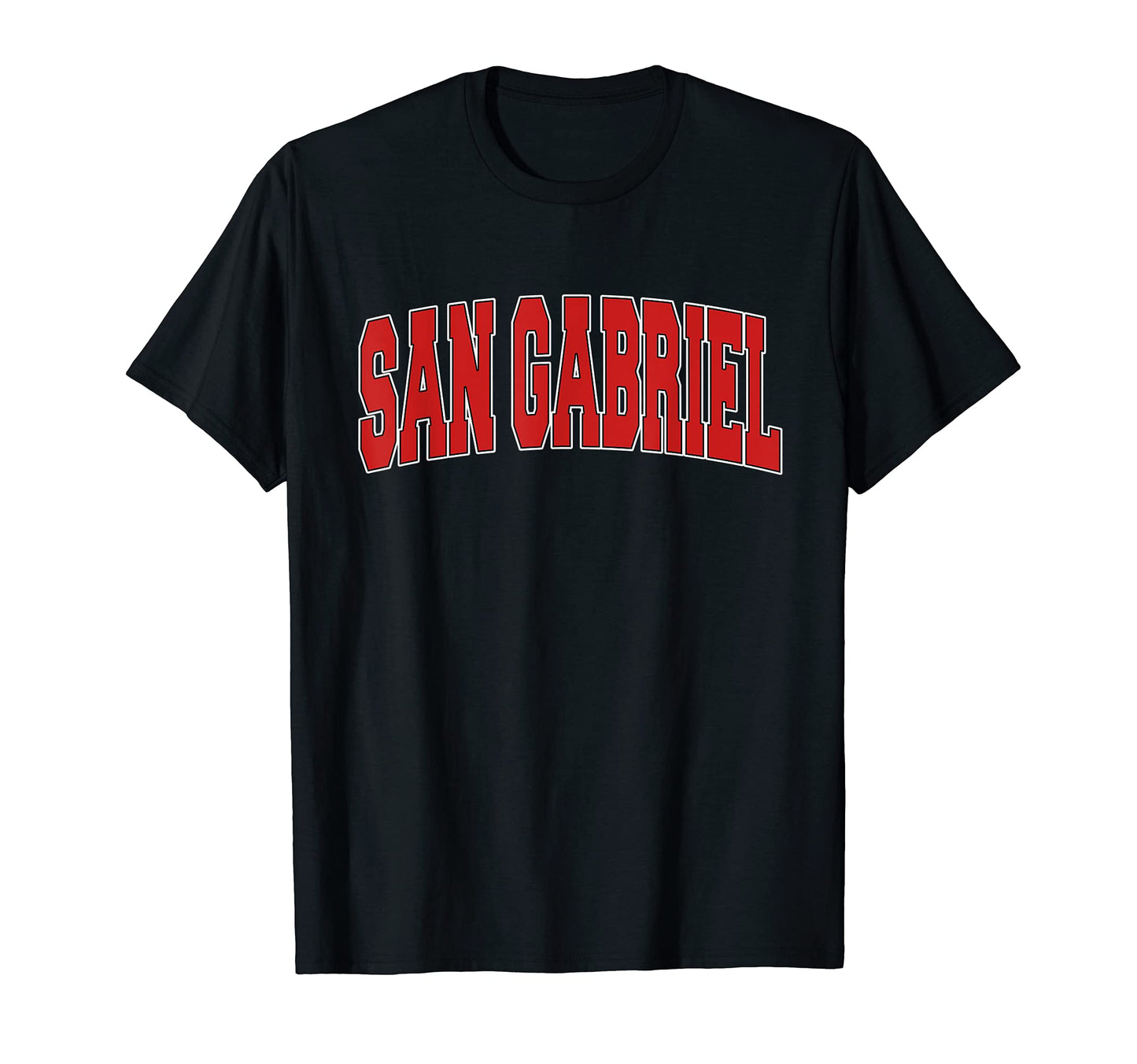 San Gabriel Ca California Varsity T-Shirt - Casual Everyday Wear Unisex - T-Shirt, Sweatshirt, Hoodie