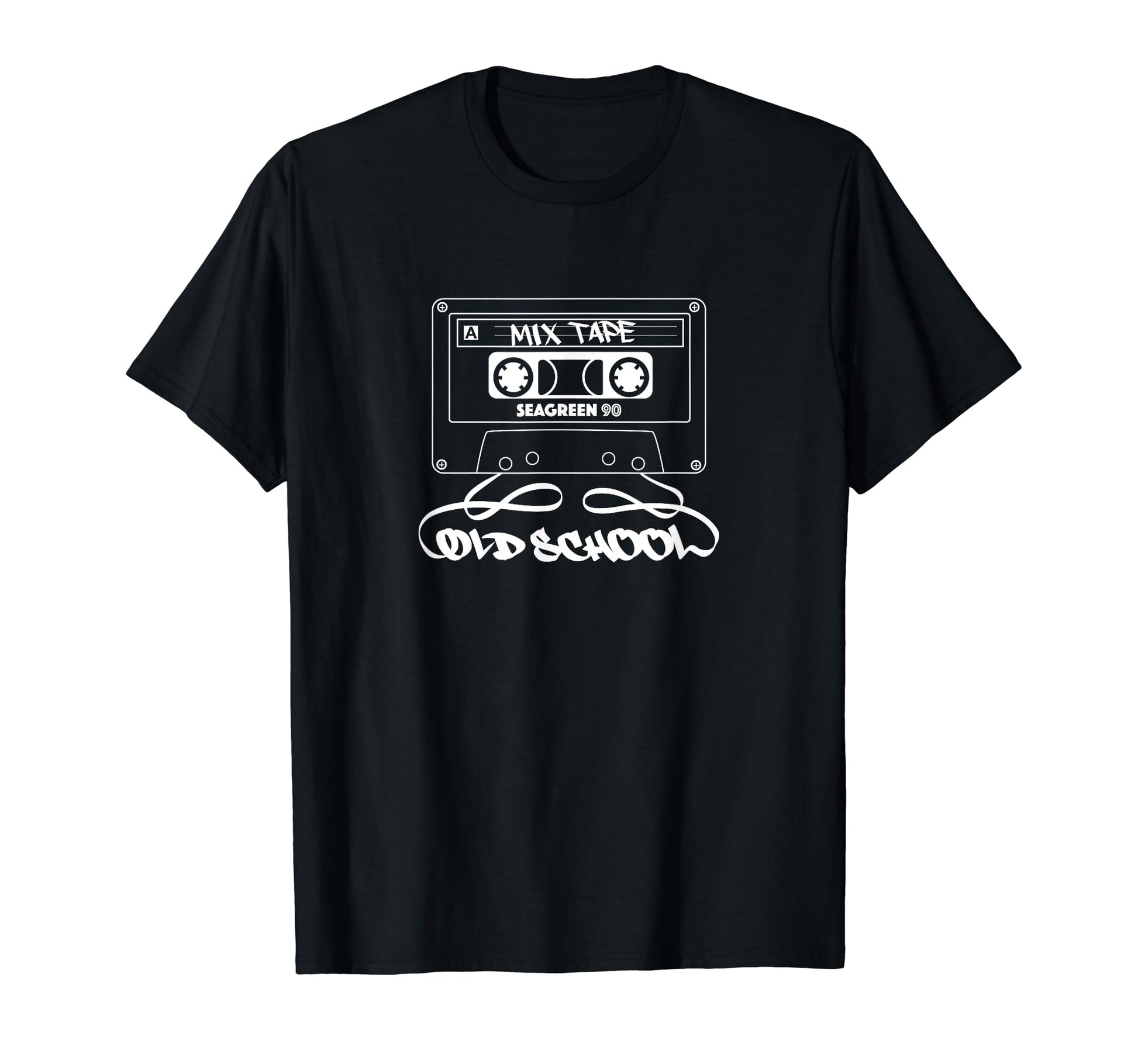 Old School Hip Hop 80S Mixtape T-Shirt - Novelty Apparel for Adults - T-Shirt, Sweatshirt, Hoodie