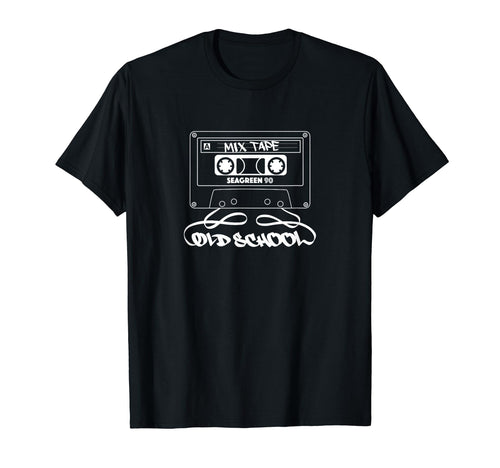 Old School Hip Hop 80S Mixtape T-Shirt - Novelty Apparel for Adults - T-Shirt, Sweatshirt, Hoodie