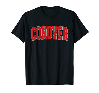 Conover Nc North Carolina Varsity Usa T-Shirt - Trendy Graphic for Adults - T-Shirt, Sweatshirt, Hoodie