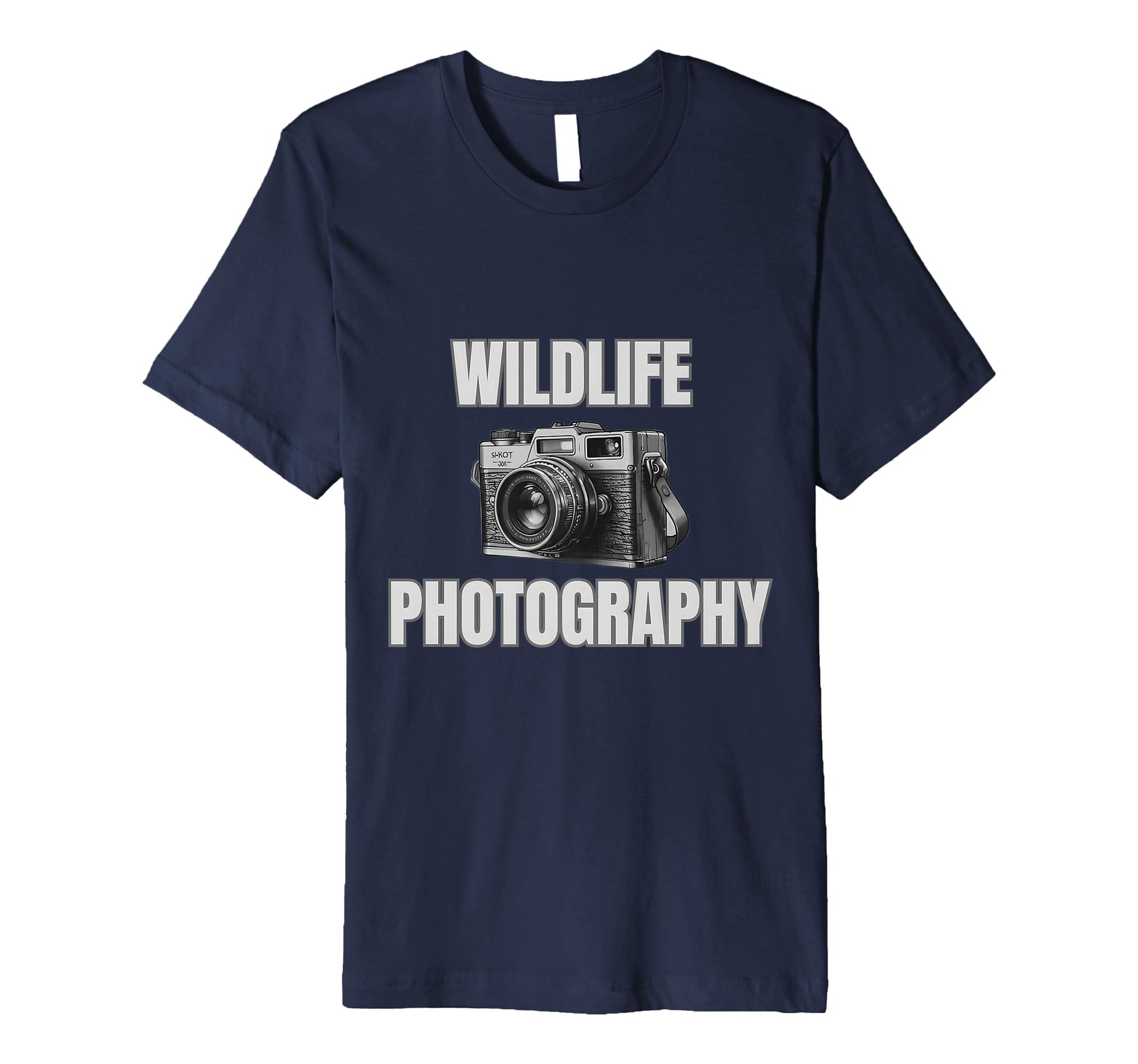 Camera Wildlife Photographer Photography T-Shirt - Unique Graphic Unisex - T-Shirt, Sweatshirt, Hoodie