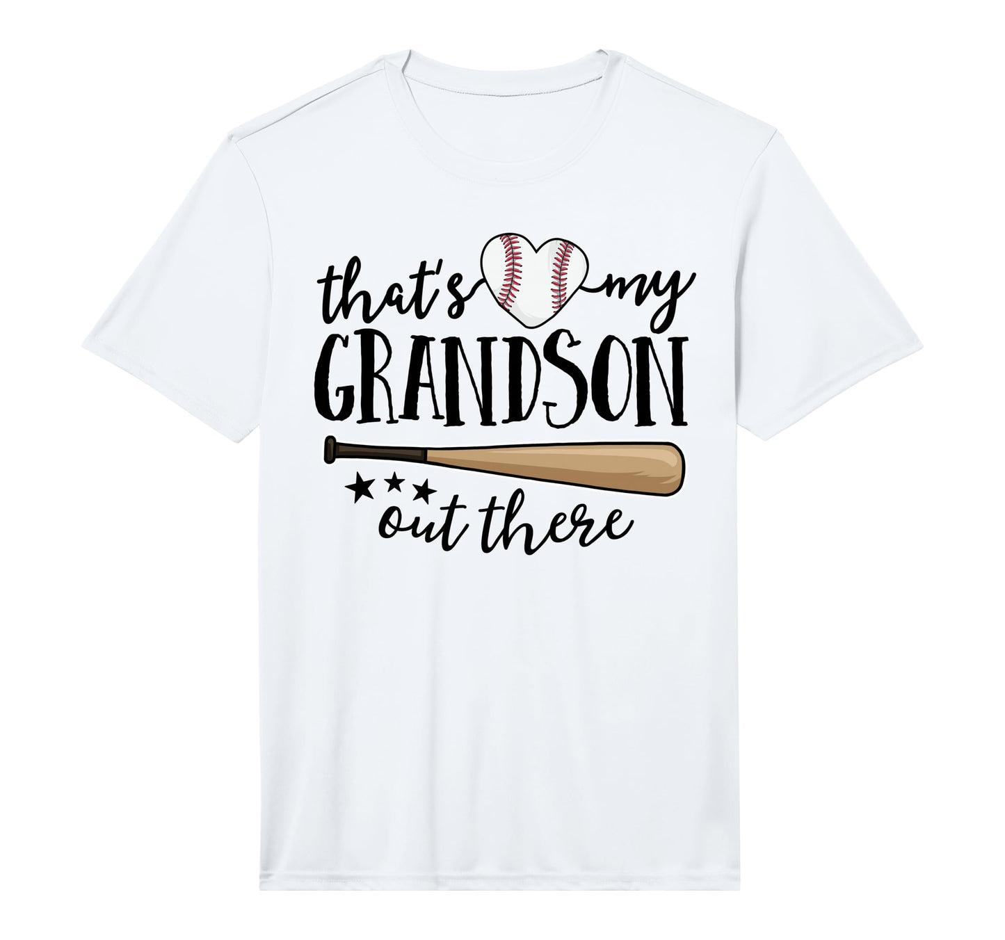 Thats My Grandson Out There Gift T-Shirt - Custom Art Print Men Women - T-Shirt, Sweatshirt, Hoodie