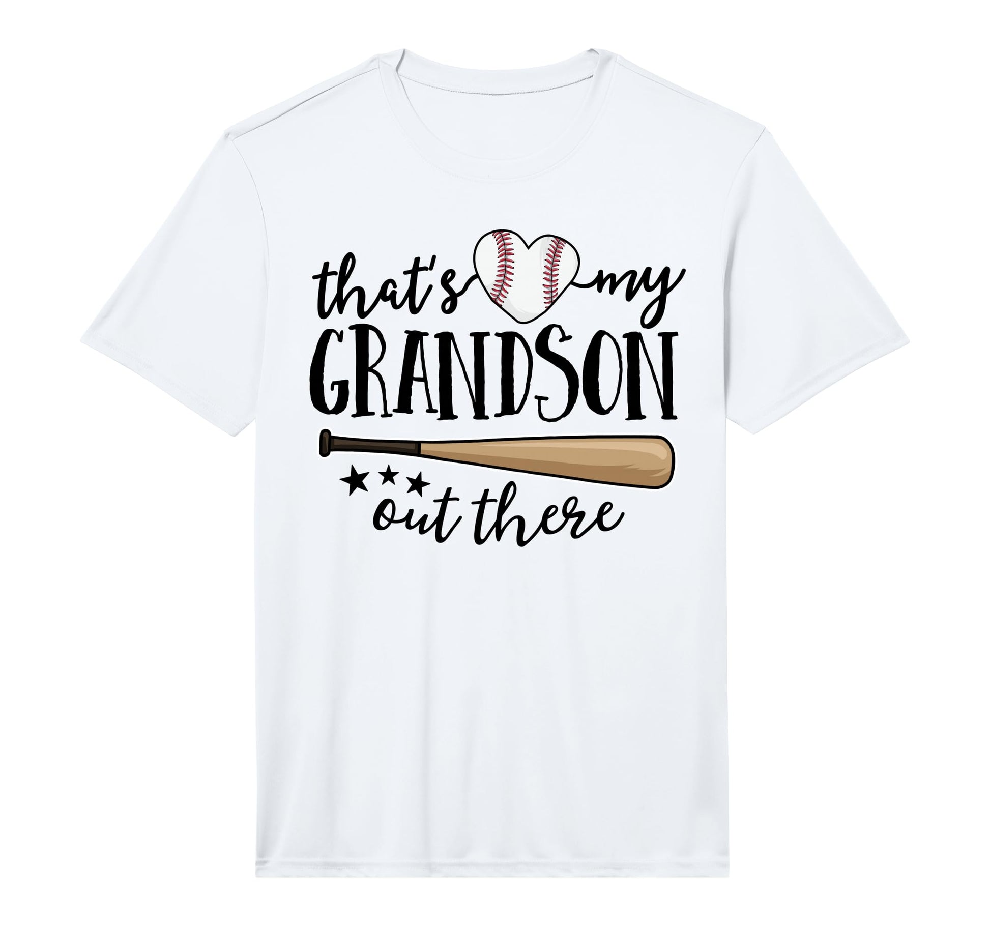 Thats My Grandson Out There Gift T-Shirt - Custom Art Print Men Women - T-Shirt, Sweatshirt, Hoodie