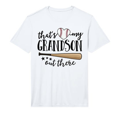 Thats My Grandson Out There Gift T-Shirt - Custom Art Print Men Women - T-Shirt, Sweatshirt, Hoodie