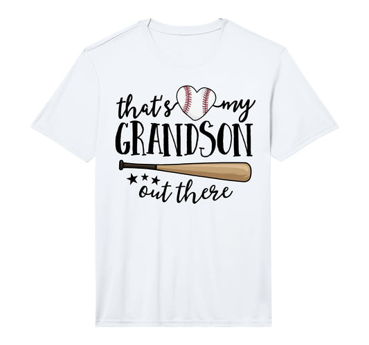 Thats My Grandson Out There Gift T-Shirt - Custom Art Print Men Women - T-Shirt, Sweatshirt, Hoodie