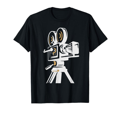 Movie Camera T-Shirt - Trendy Graphic for Adults - T-Shirt, Sweatshirt, Hoodie