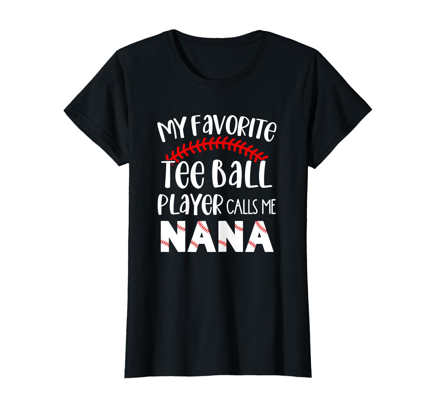 Baseball Grandma My Favorite Ball T-Shirt - Minimalist Print Men Women - T-Shirt, Sweatshirt, Hoodie