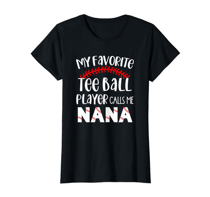 Baseball Grandma My Favorite Ball T-Shirt - Minimalist Print Men Women - T-Shirt, Sweatshirt, Hoodie