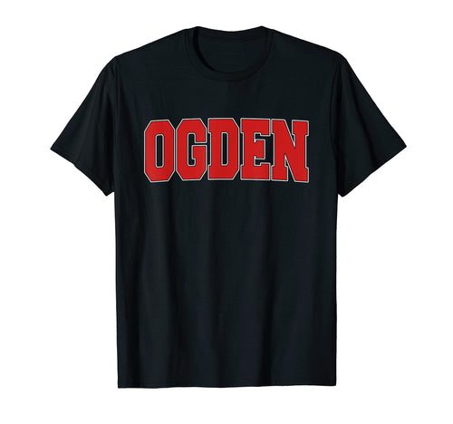 Ogden Ut Utah Varsity Usa Sports T-Shirt - Novelty Apparel for Adults - T-Shirt, Sweatshirt, Hoodie