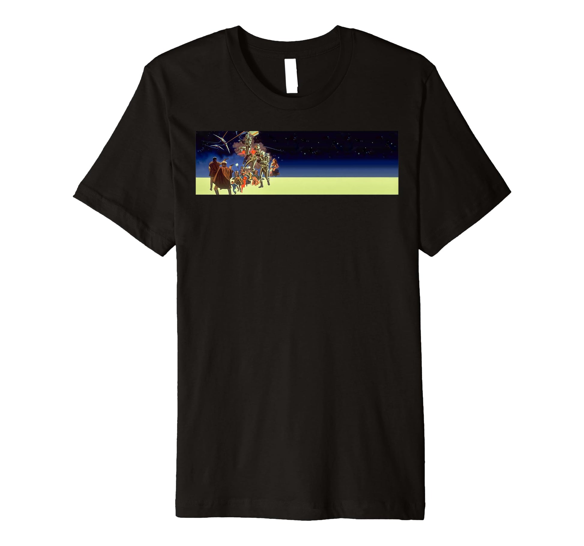 Battlestar Galactica Stripe T-Shirt - Streetwear Style for Adults - T-Shirt, Sweatshirt, Hoodie