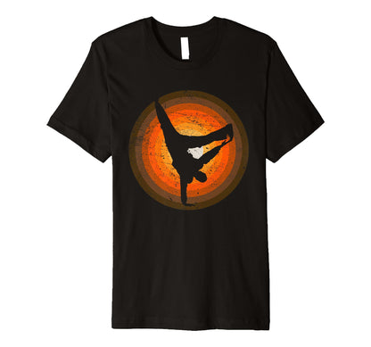 Breakdance And B Hip Hop Old School T-Shirt - Graphic Print Men Women - T-Shirt, Sweatshirt, Hoodie