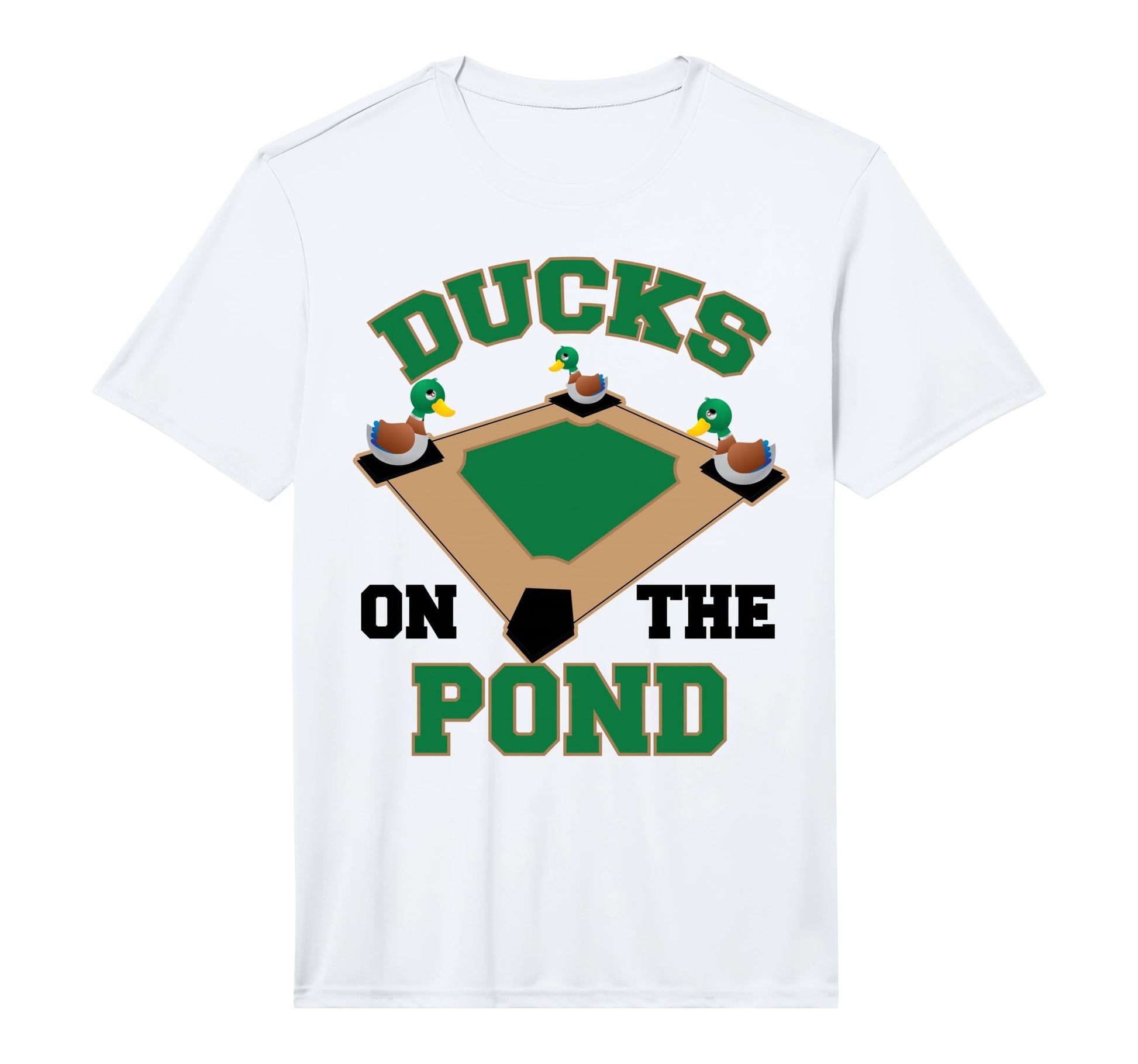 Ducks Pond Softball Player Funny T-Shirt - Streetwear Style Men Women - T-Shirt, Sweatshirt, Hoodie