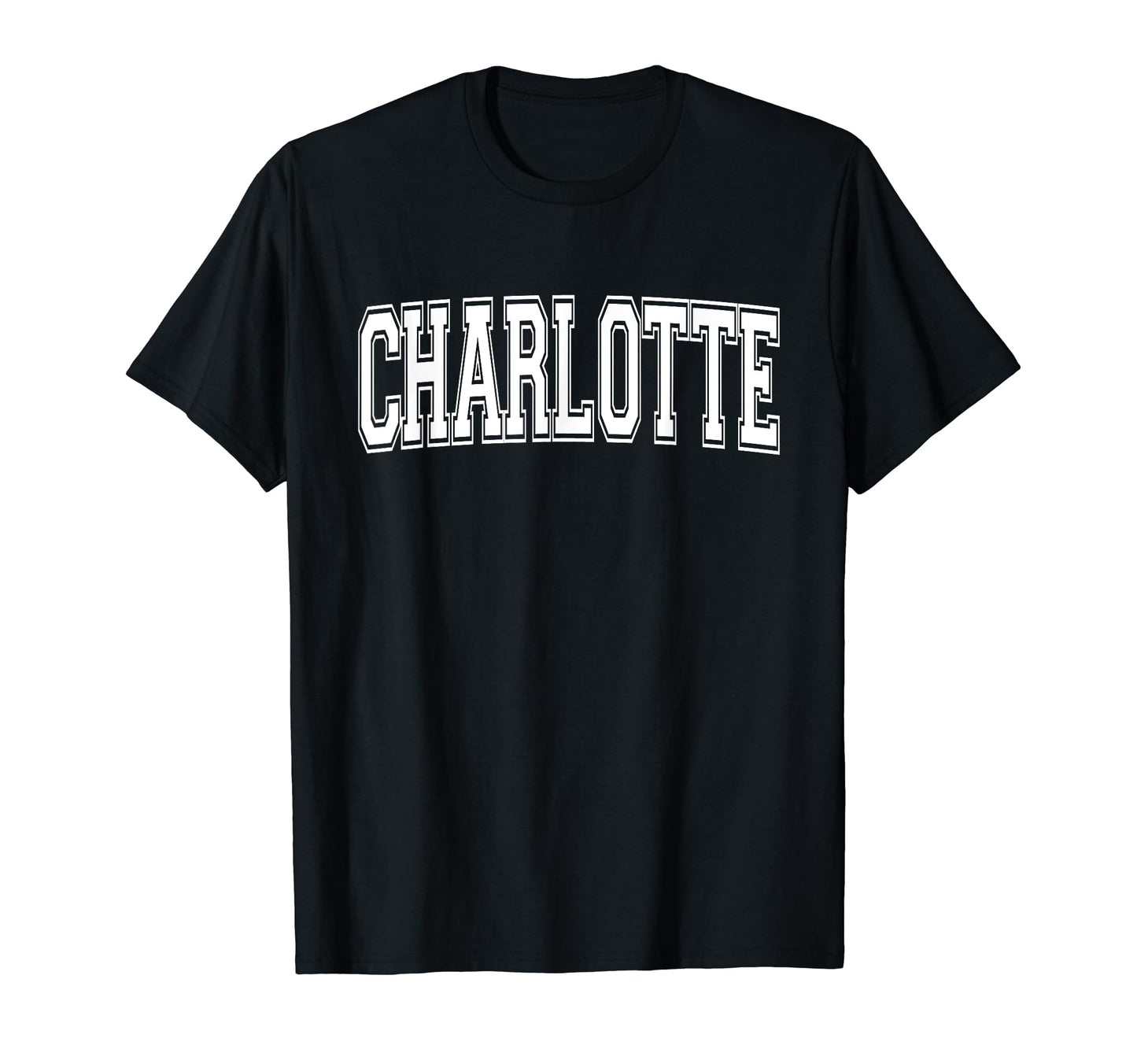 Charlotte Nc North Carolina Usa Sports T-Shirt - Trendy Graphic Unisex - T-Shirt, Sweatshirt, Hoodie