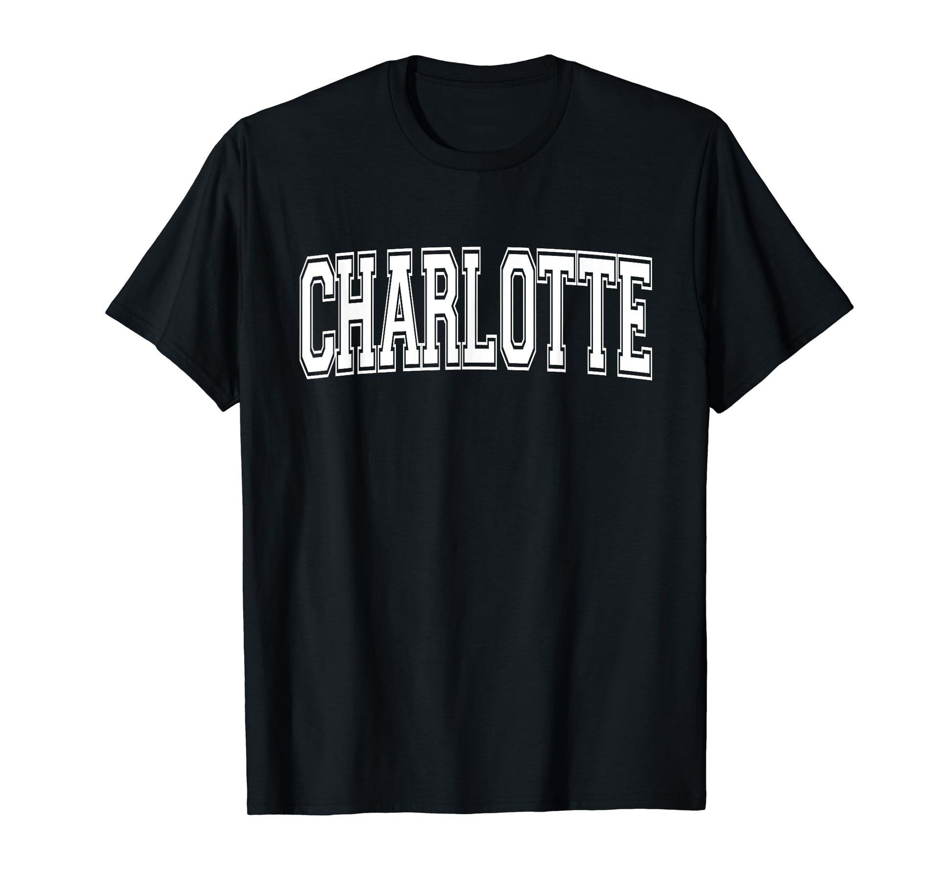 Charlotte Nc North Carolina Usa Sports T-Shirt - Trendy Graphic Unisex - T-Shirt, Sweatshirt, Hoodie