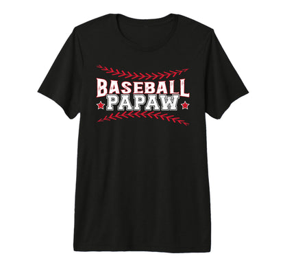 Mens Baseball Papaw Proud Grandpa T-Shirt - Aesthetic Graphic Men Women - T-Shirt, Sweatshirt, Hoodie