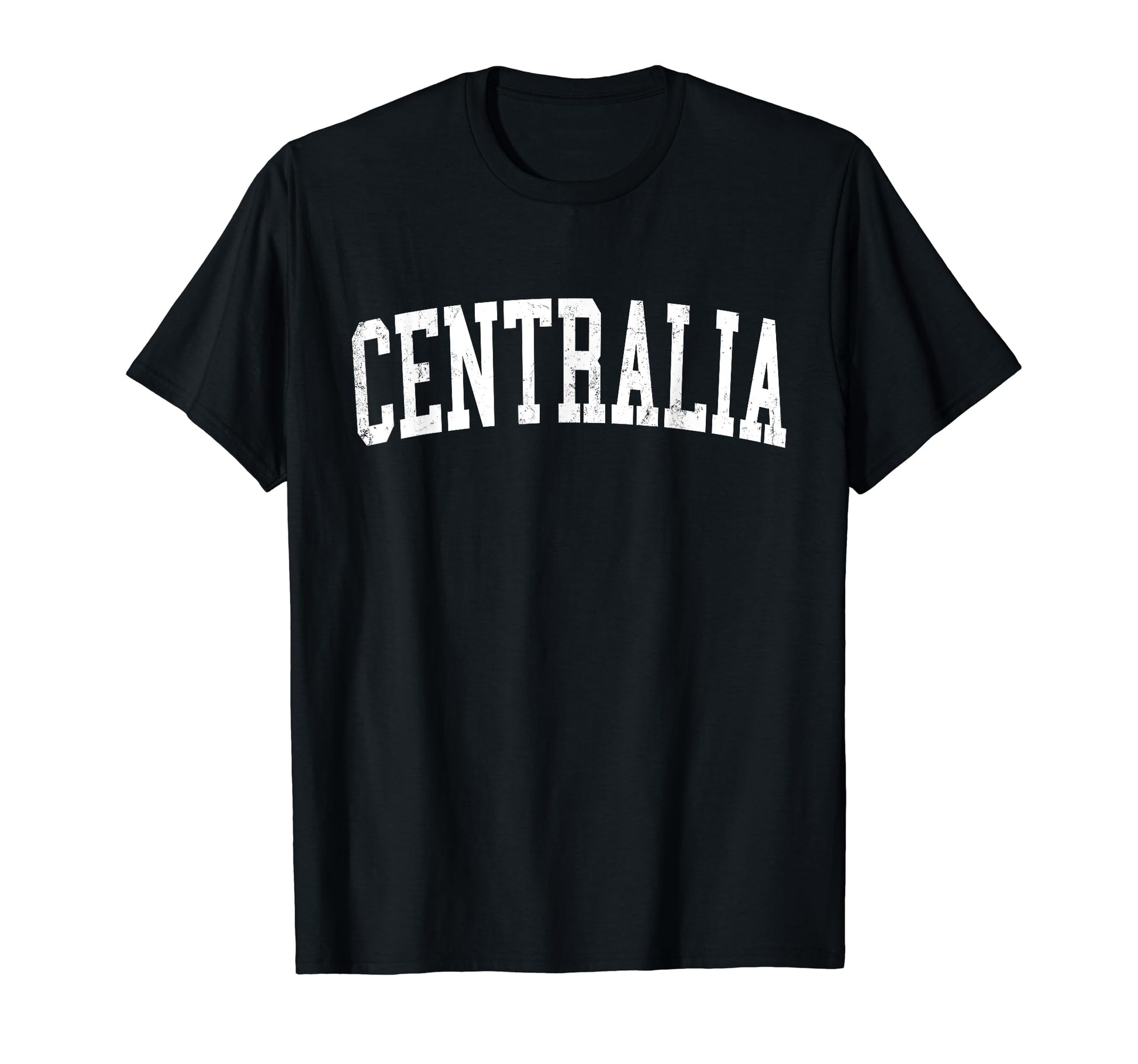 Centralia Wa Distressed White Varsity T-Shirt - Unique Graphic Men Women - T-Shirt, Sweatshirt, Hoodie