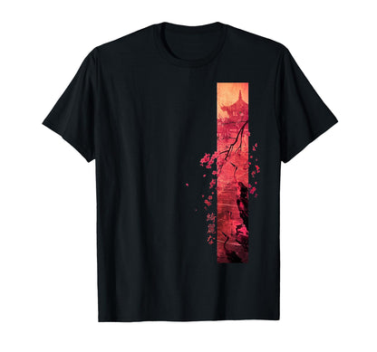 Japan 80S 90S Japanese Cherry Blossom T-Shirt - Unique Graphic Men Women - T-Shirt, Sweatshirt, Hoodie