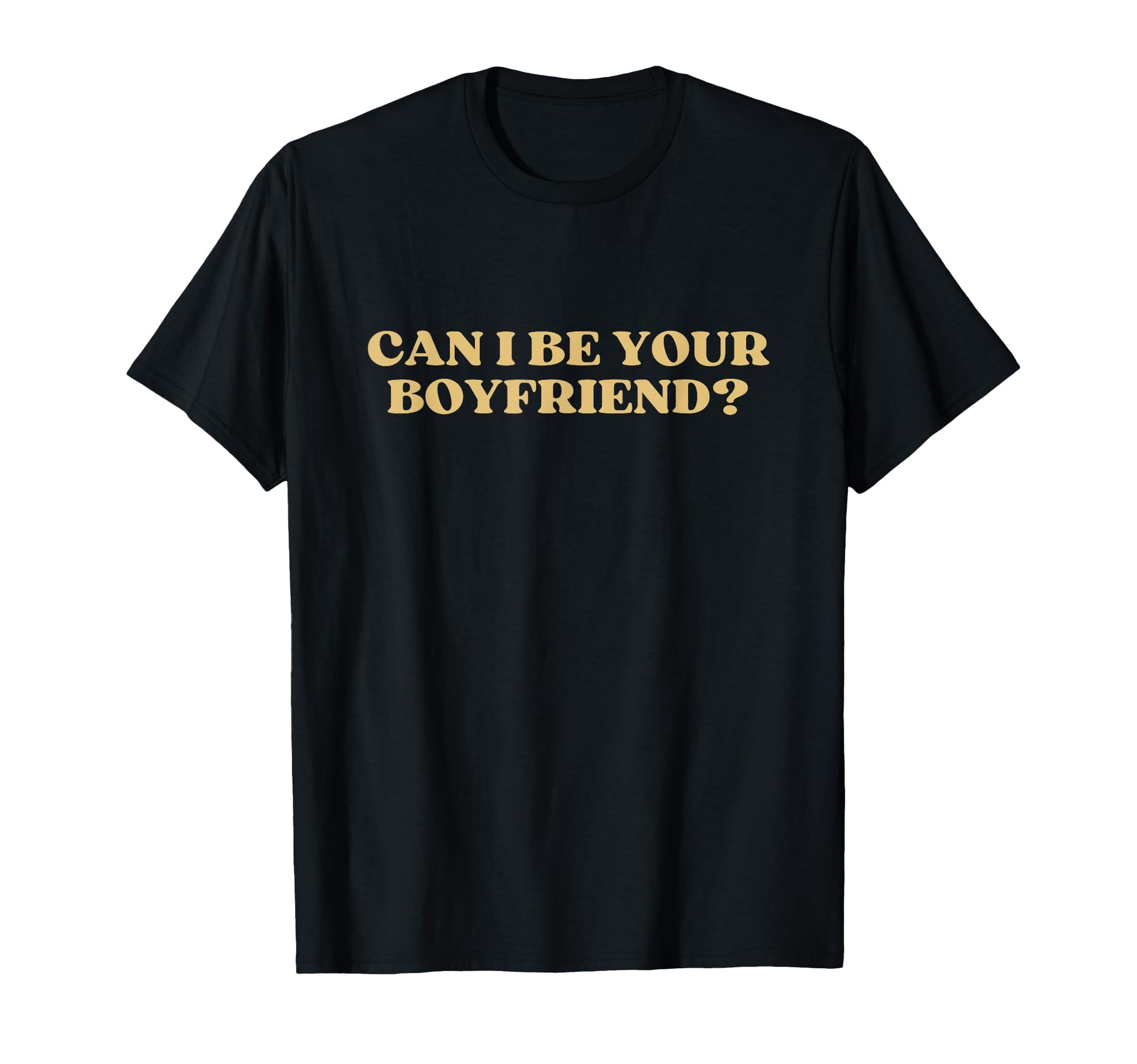 Can I Be Your Boyfriend Y2K Aesthetic T-Shirt - Unique Graphic Unisex - T-Shirt, Sweatshirt, Hoodie