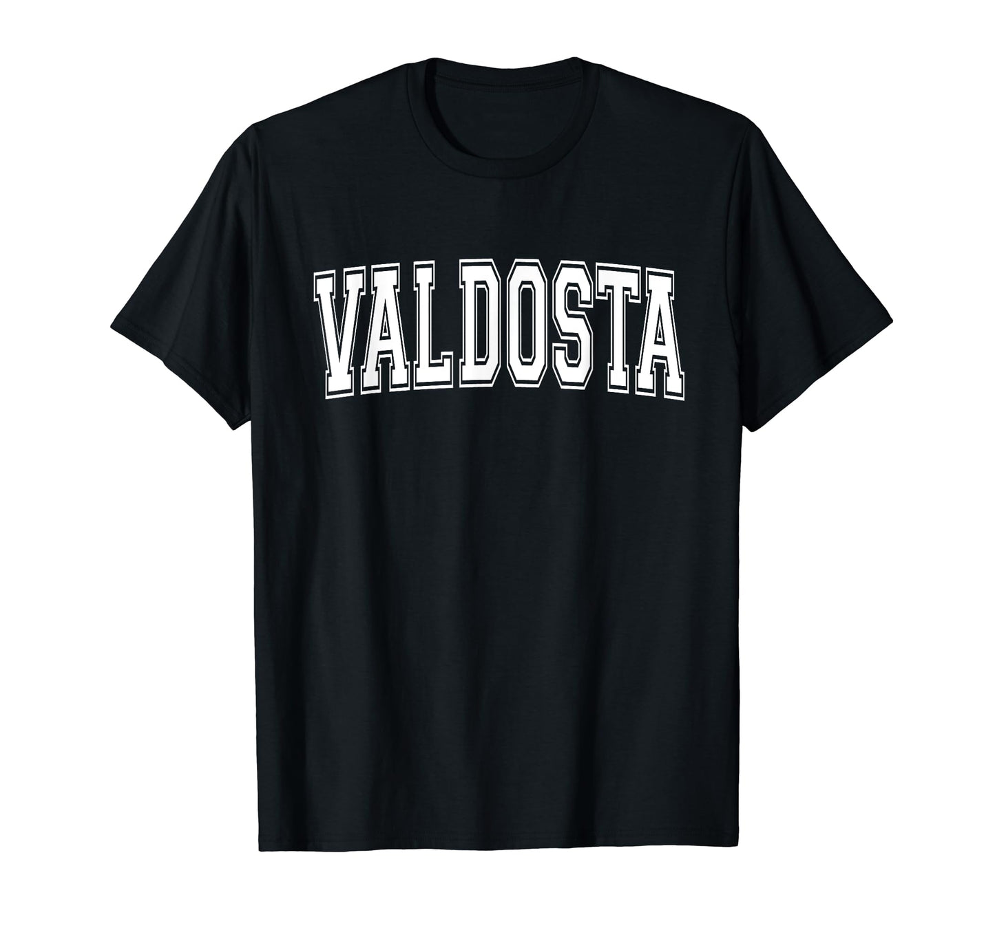 Valdosta Ga Georgia Usa Sports Varsity T-Shirt - Minimalist Print Unisex - T-Shirt, Sweatshirt, Hoodie