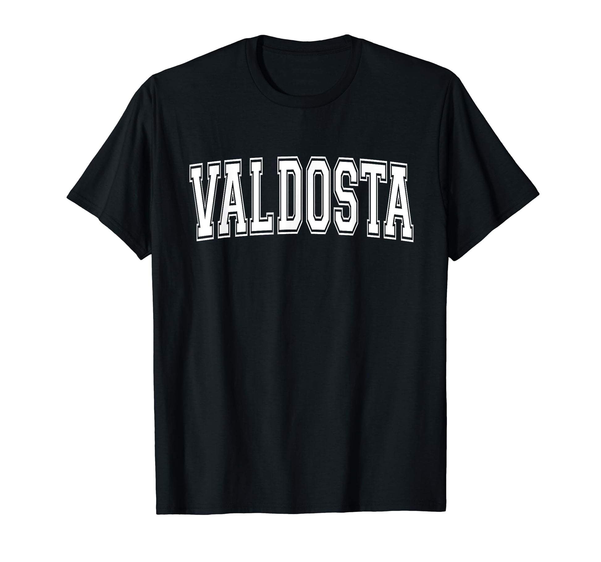 Valdosta Ga Georgia Usa Sports Varsity T-Shirt - Minimalist Print Unisex - T-Shirt, Sweatshirt, Hoodie