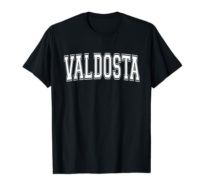 Valdosta Ga Georgia Usa Sports Varsity T-Shirt - Minimalist Print Unisex - T-Shirt, Sweatshirt, Hoodie