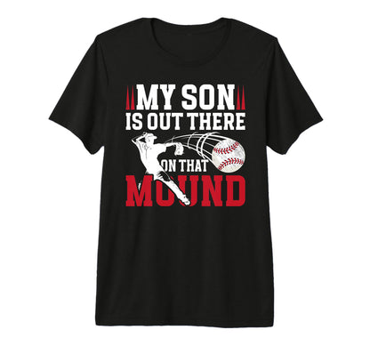 Mens That Mound Baseball Pitcher Dad T-Shirt - Streetwear Style Men Women - T-Shirt, Sweatshirt, Hoodie