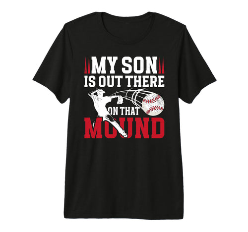 Mens That Mound Baseball Pitcher Dad T-Shirt - Streetwear Style Men Women - T-Shirt, Sweatshirt, Hoodie