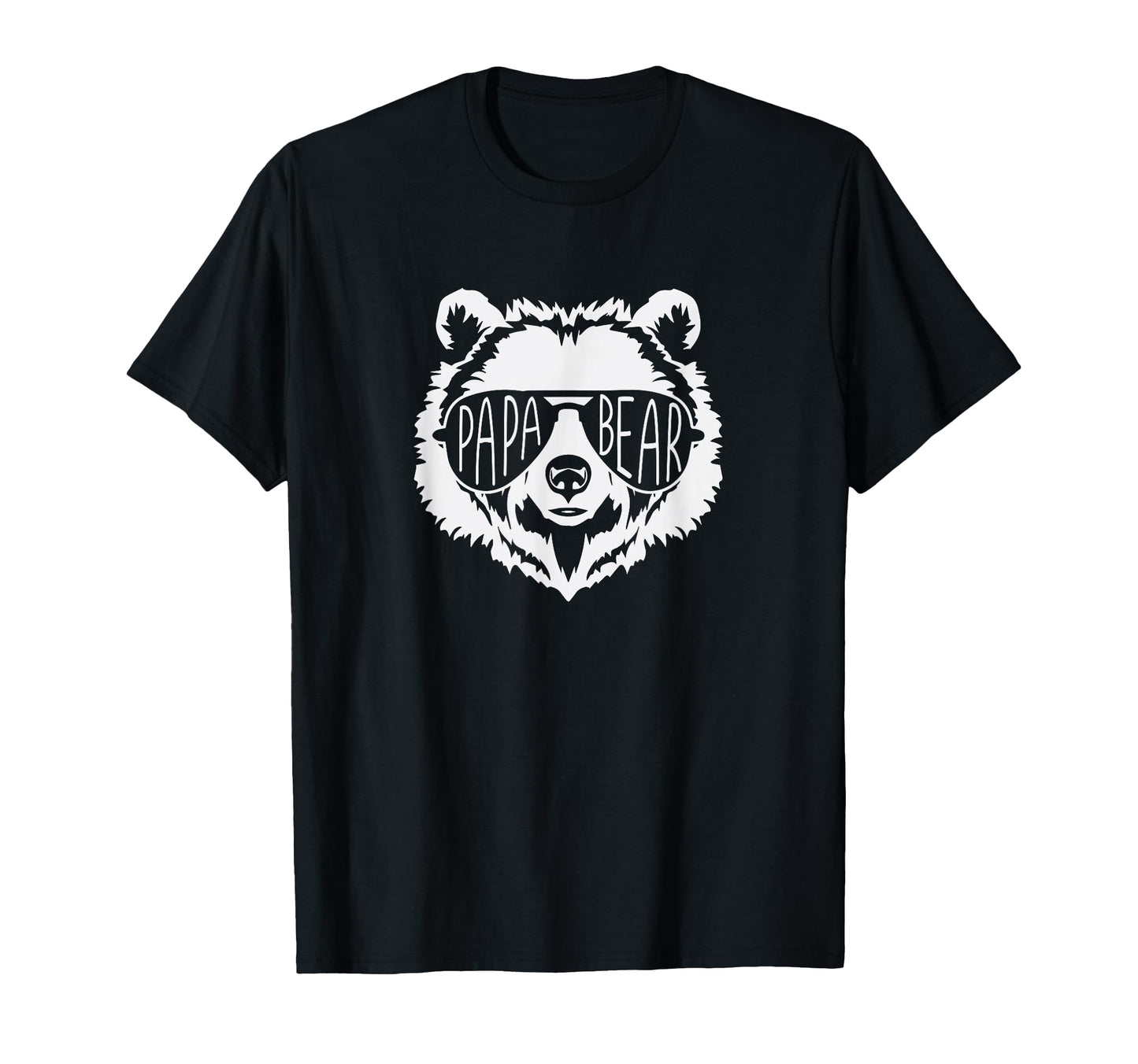 Papa Bear Face Sunglasses T-Shirt - Aesthetic Graphic Unisex - T-Shirt, Sweatshirt, Hoodie