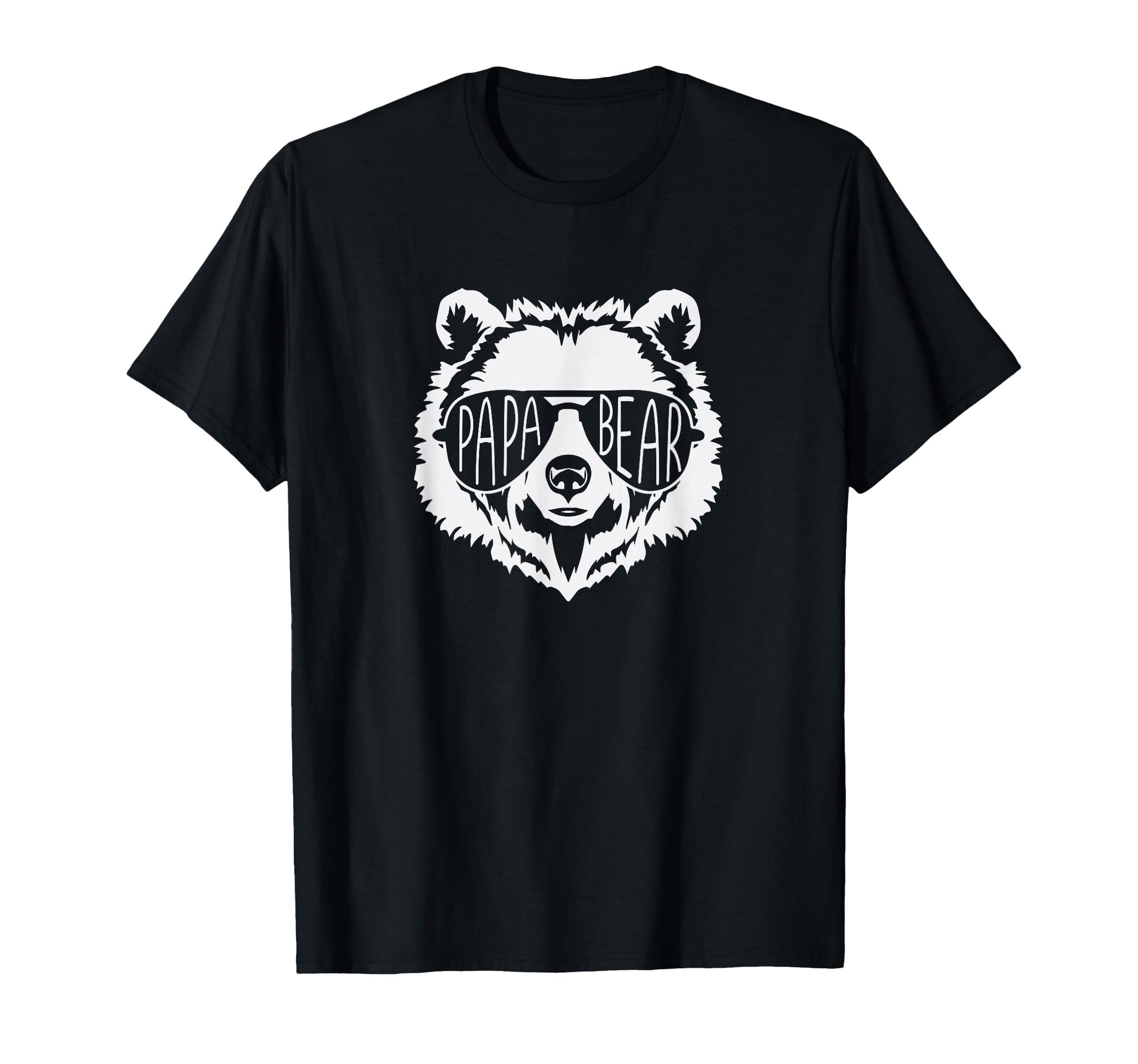 Papa Bear Face Sunglasses T-Shirt - Aesthetic Graphic Unisex - T-Shirt, Sweatshirt, Hoodie