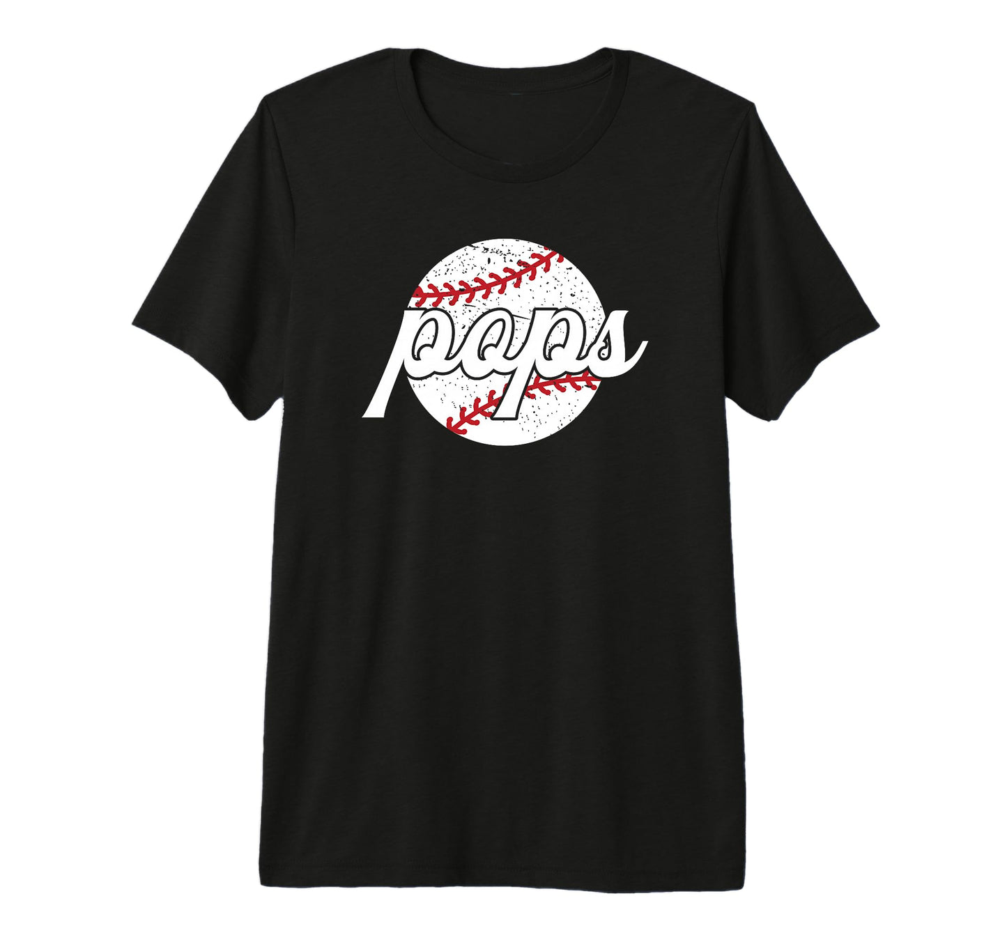Mens Pops Proud Baseball Pops T-Shirt - Casual Everyday Wear for Adults - T-Shirt, Sweatshirt, Hoodie