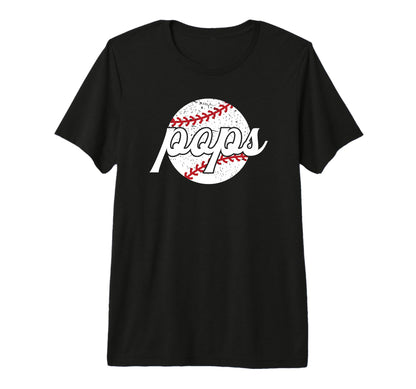 Mens Pops Proud Baseball Pops T-Shirt - Casual Everyday Wear for Adults - T-Shirt, Sweatshirt, Hoodie