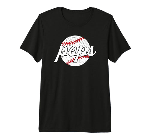 Mens Pops Proud Baseball Pops T-Shirt - Casual Everyday Wear for Adults - T-Shirt, Sweatshirt, Hoodie