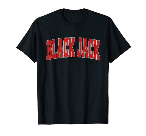 Black Jack Mo Missouri Varsity Usa Sports T-Shirt - Trendy Graphic Unisex - T-Shirt, Sweatshirt, Hoodie