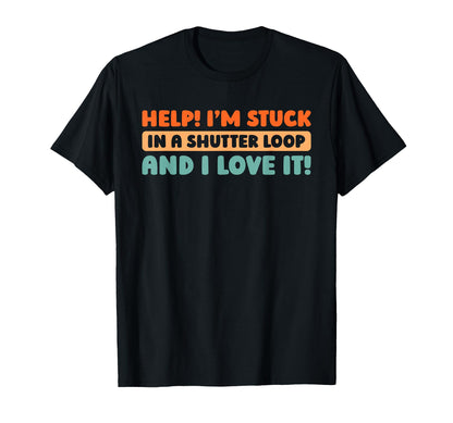 Photographer Camera Photography T-Shirt - Streetwear Style Unisex - T-Shirt, Sweatshirt, Hoodie
