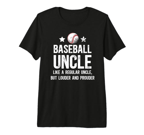 Mens Baseball Uncle Baseball Player T-Shirt - Trendy Graphic Men Women - T-Shirt, Sweatshirt, Hoodie