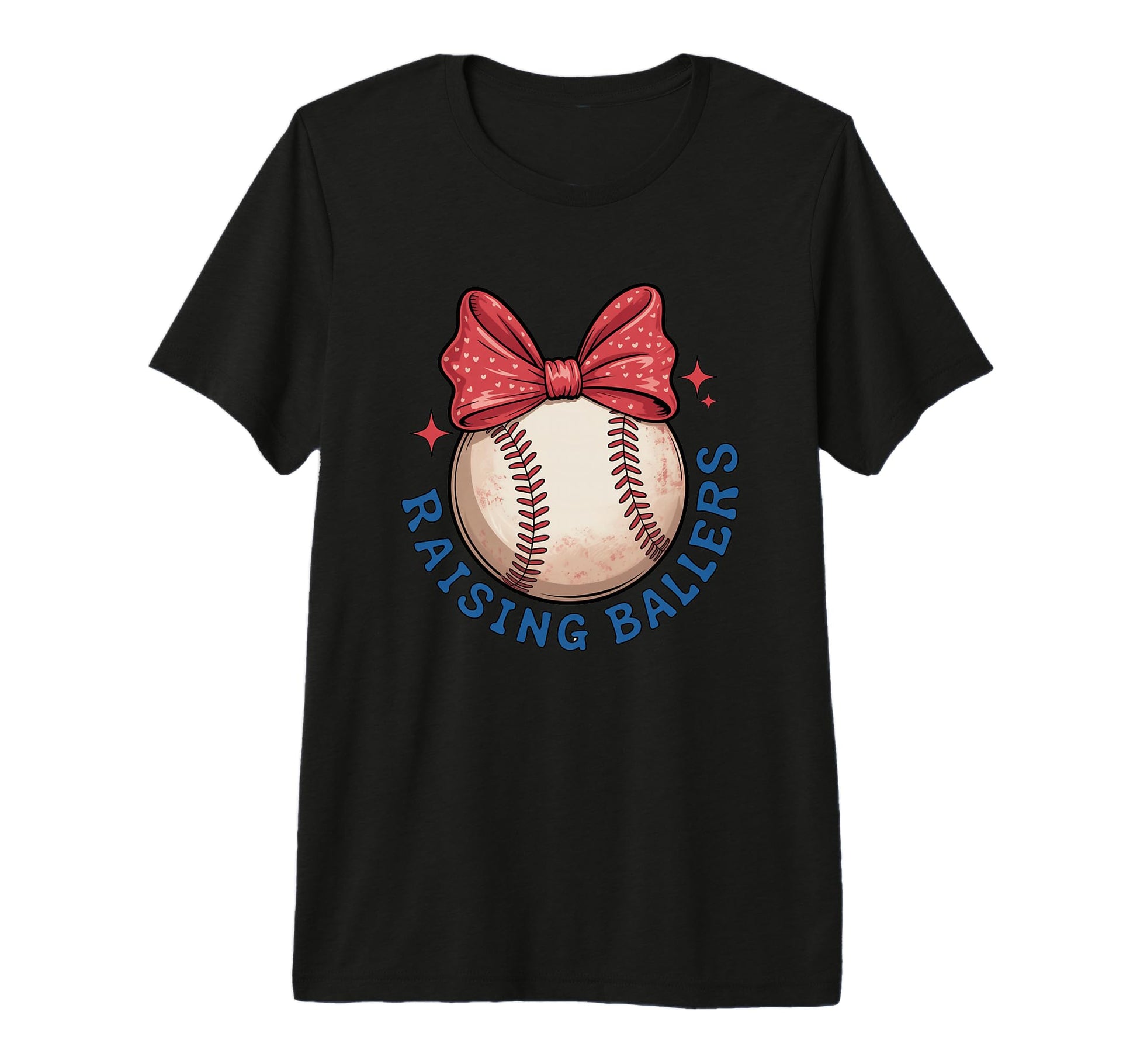 Raising Ballers Baseball Mom Dad T-Shirt - Aesthetic Graphic Unisex - T-Shirt, Sweatshirt, Hoodie