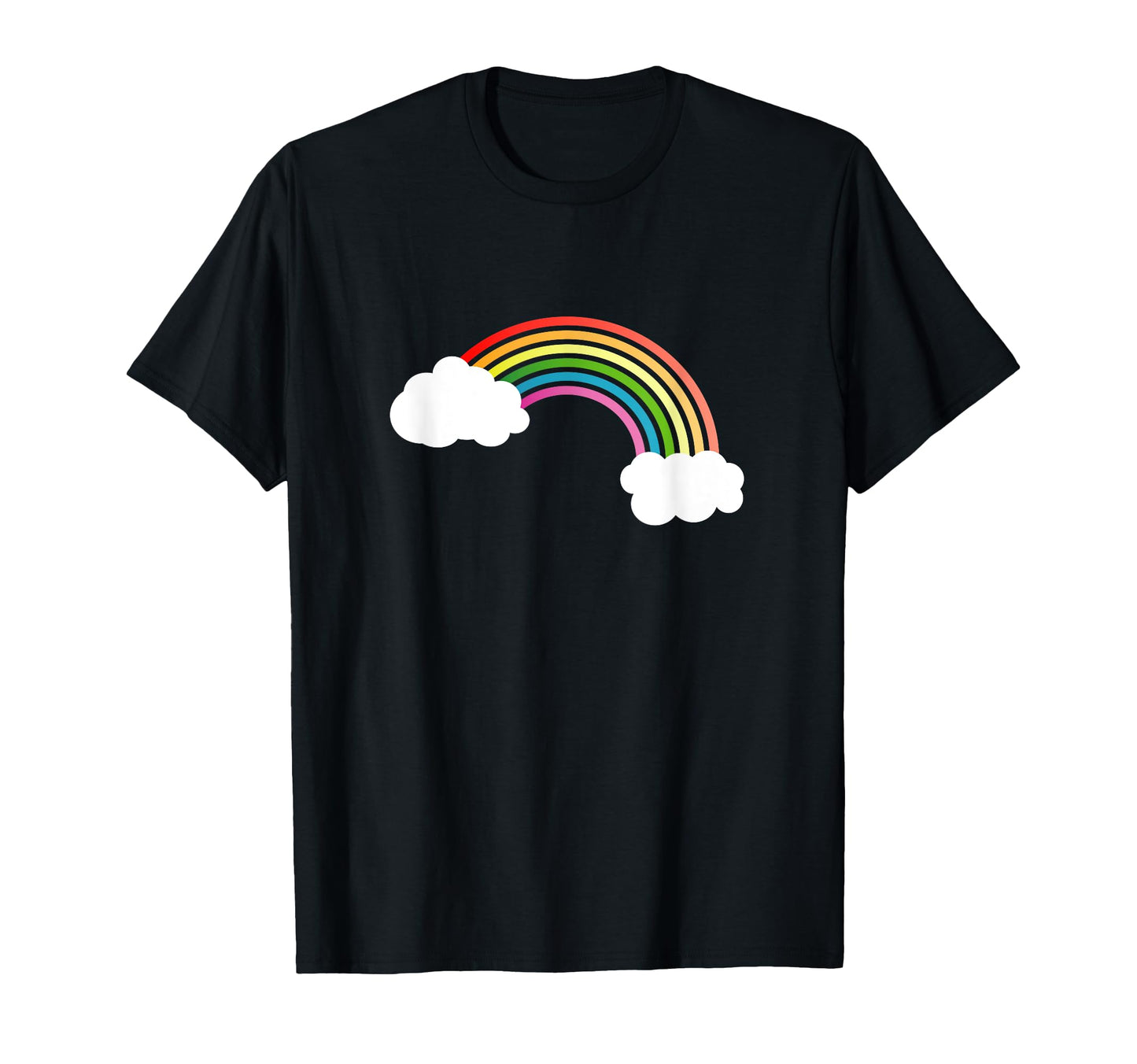 80S Rainbow T-Shirt - Custom Art Print Men Women - T-Shirt, Sweatshirt, Hoodie