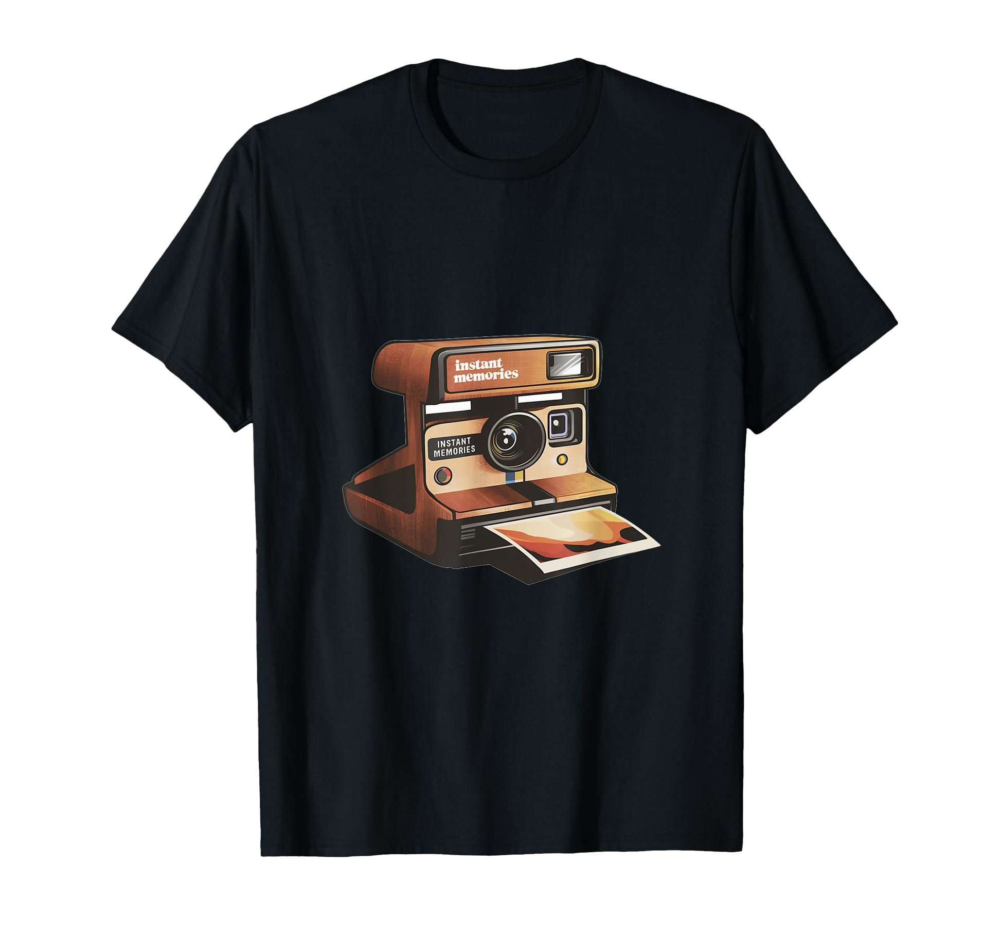 Instant Memories Camera T-Shirt - Novelty Apparel Men Women - T-Shirt, Sweatshirt, Hoodie