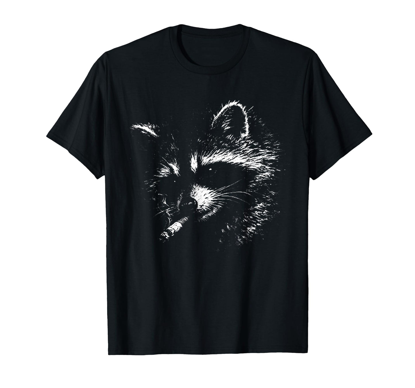 Cigarette Raccoon Funny Meme Grunge T-Shirt - Aesthetic Graphic Men Women - T-Shirt, Sweatshirt, Hoodie