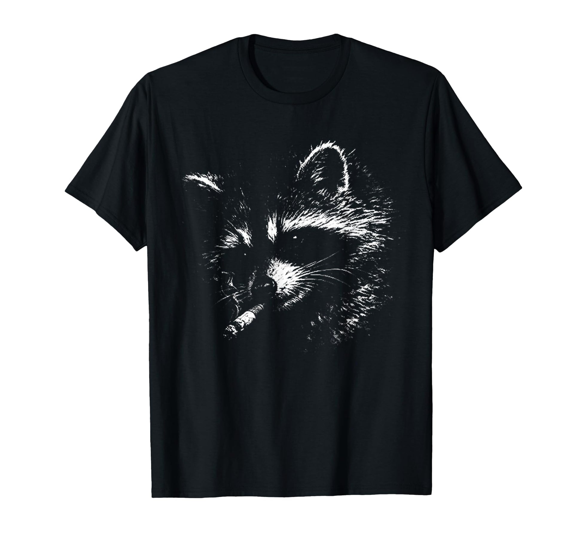 Cigarette Raccoon Funny Meme Grunge T-Shirt - Aesthetic Graphic Men Women - T-Shirt, Sweatshirt, Hoodie