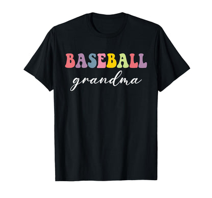 Baseball Grandma Baseball Player T-Shirt - Unique Graphic Men Women - T-Shirt, Sweatshirt, Hoodie
